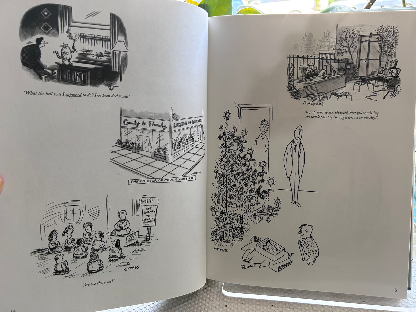 紐約客雜誌75週年經典漫畫全集（1999年精裝初版初刷）The New Yorker 75th Anniversary Cartoon Collection (First Edition, First Printing, 1999.)