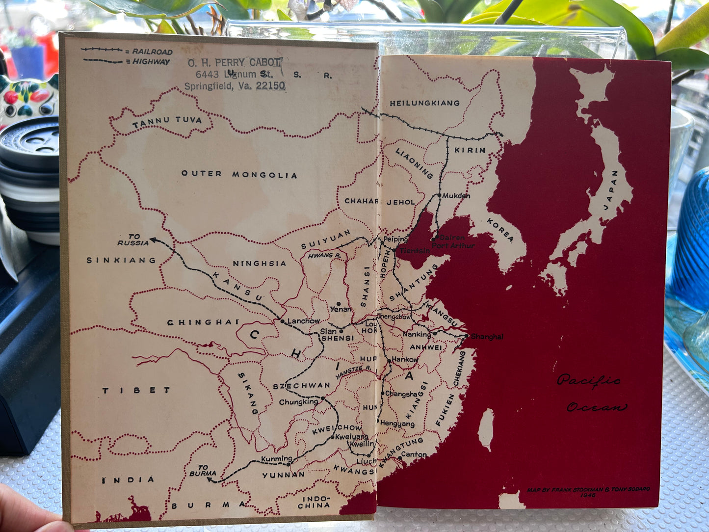 [1946 1st Edition] Thunder Out of China - Theodore H. White & Annalee Jacoby (William Sloane) 1946年美國首版 白修德《中國的驚雷》布面精裝