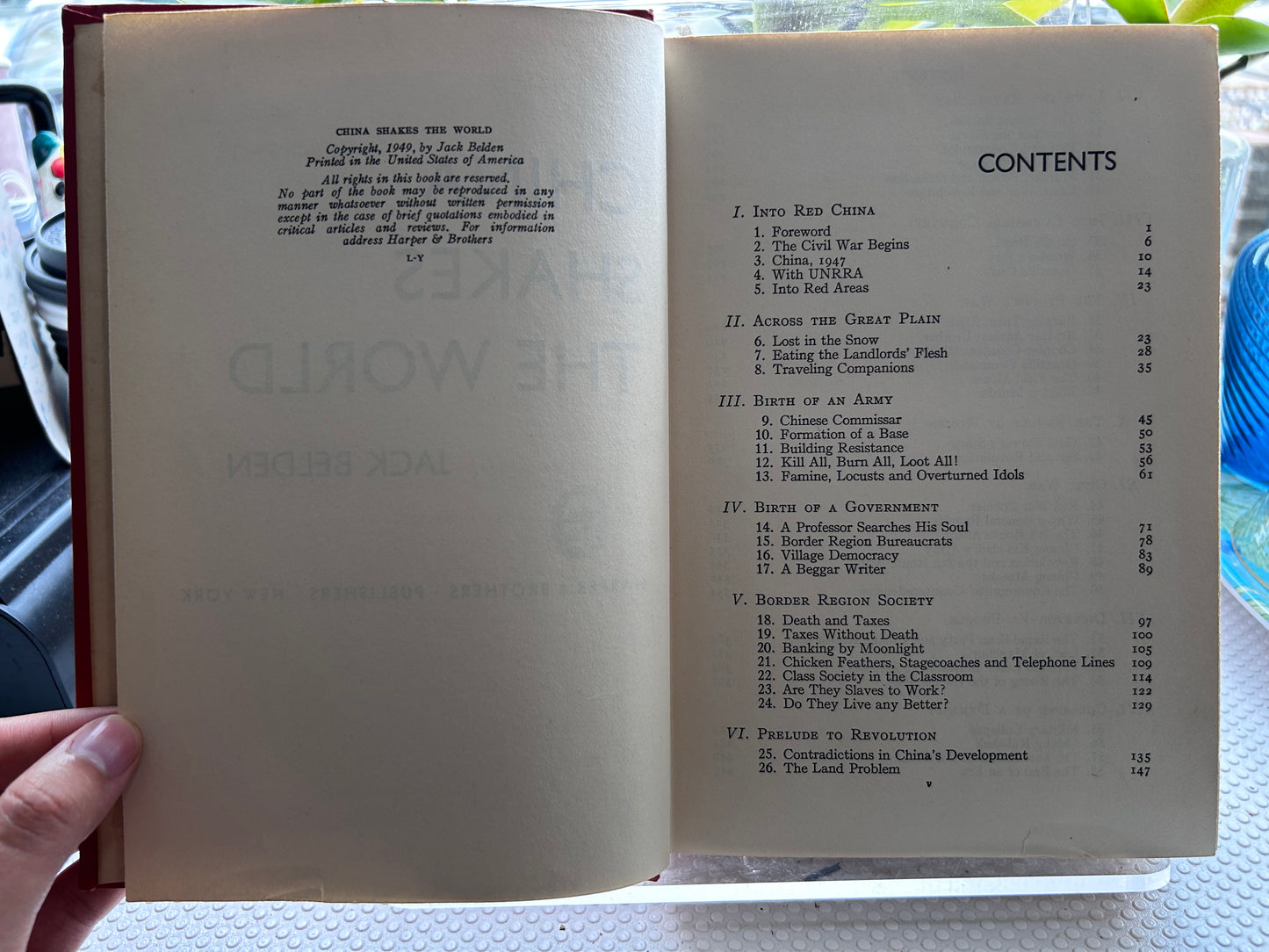 1949 First Edition China Shakes the World by Jack Belden 1949首版傑克·貝爾登《中國震撼世界》