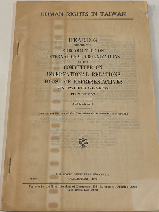 Human Rights in Taiwan