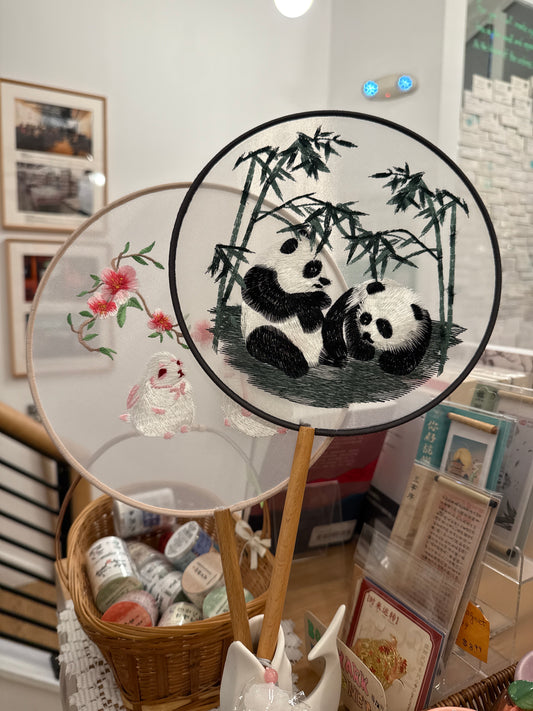 Suxiu Round Fan/ Folding Fan 苏绣团扇/折扇