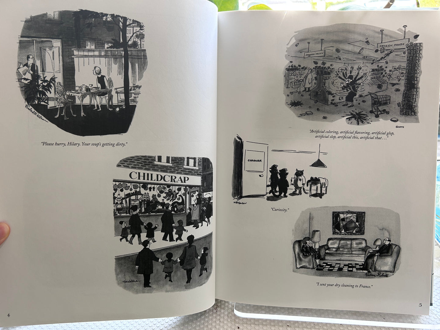紐約客雜誌75週年經典漫畫全集（1999年精裝初版初刷）The New Yorker 75th Anniversary Cartoon Collection (First Edition, First Printing, 1999.)