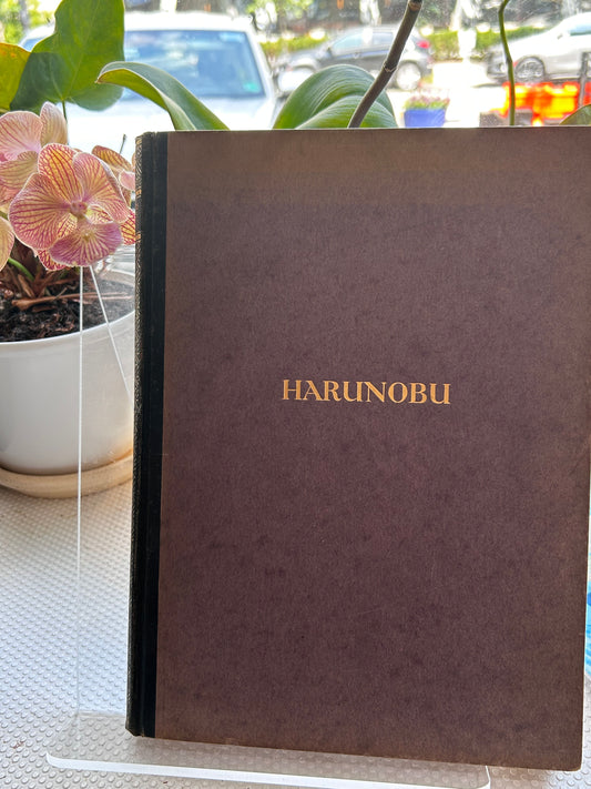 Suzuki Harunobu by Dr. Julius Kurth (1925) 『鈴木春信』ユリウス・クルト著（1925年・改訂増補第2版）— 東京・一誠堂書店伝来