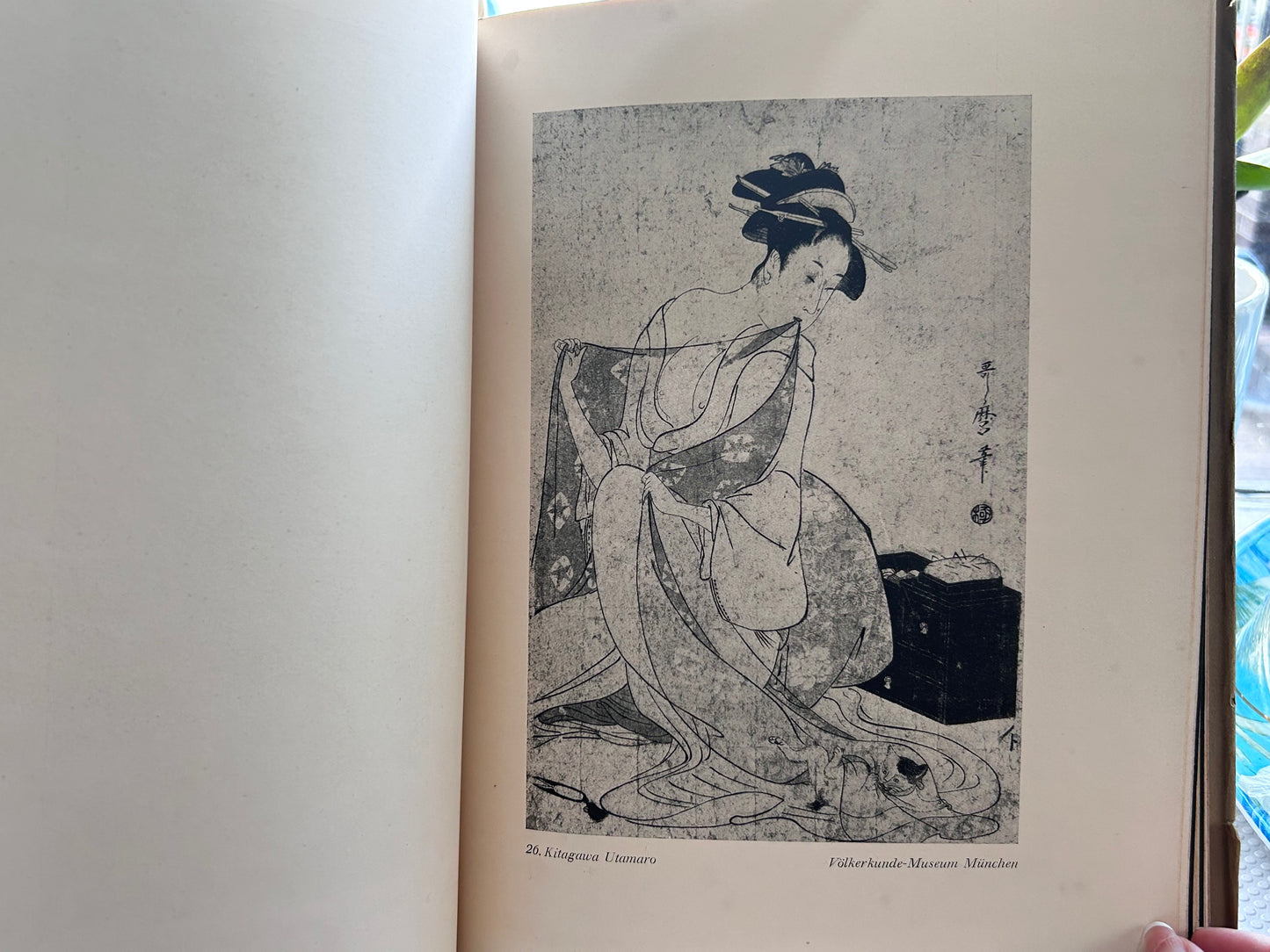 1922年首版《日本浮世繪大師的藝術》路德維希·巴赫霍費爾著 Die Kunst der Japanischen Holzschnittmeister by Ludwig Bachhofer(1922 First Edition, Kurt Wolff)