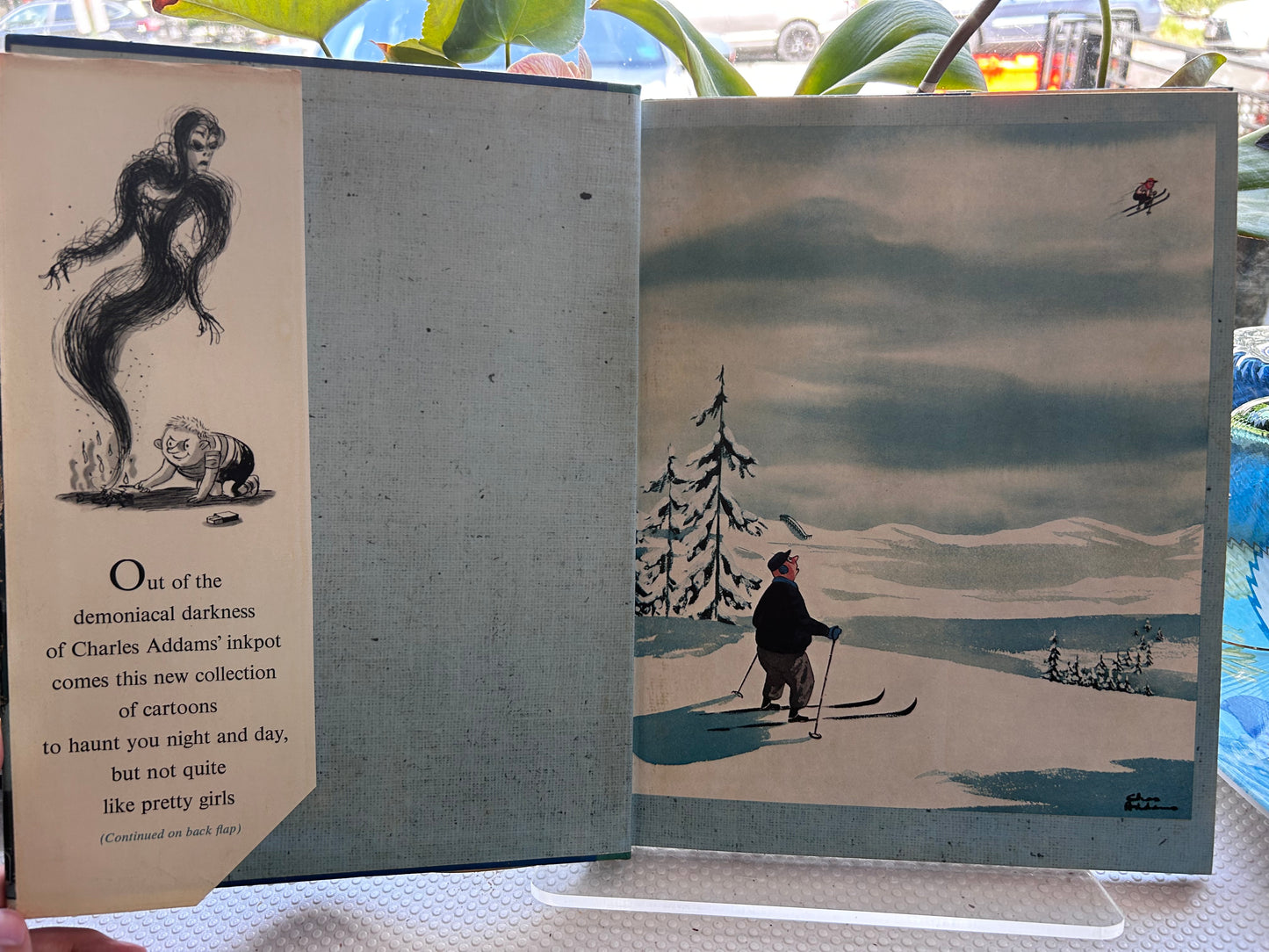 1957年首版 夜行爬蟲— 查理斯·亞當斯 著 Nightcrawlers by Charles Addams (1957 Hardcover)
