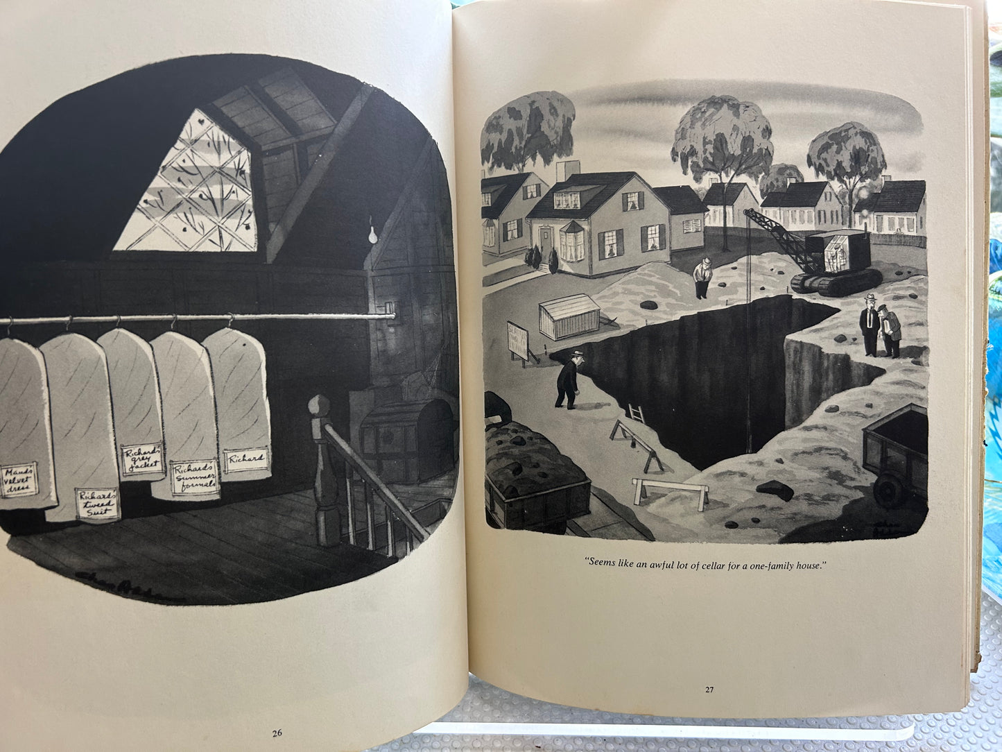 1957年首版 夜行爬蟲— 查理斯·亞當斯 著 Nightcrawlers by Charles Addams (1957 Hardcover)