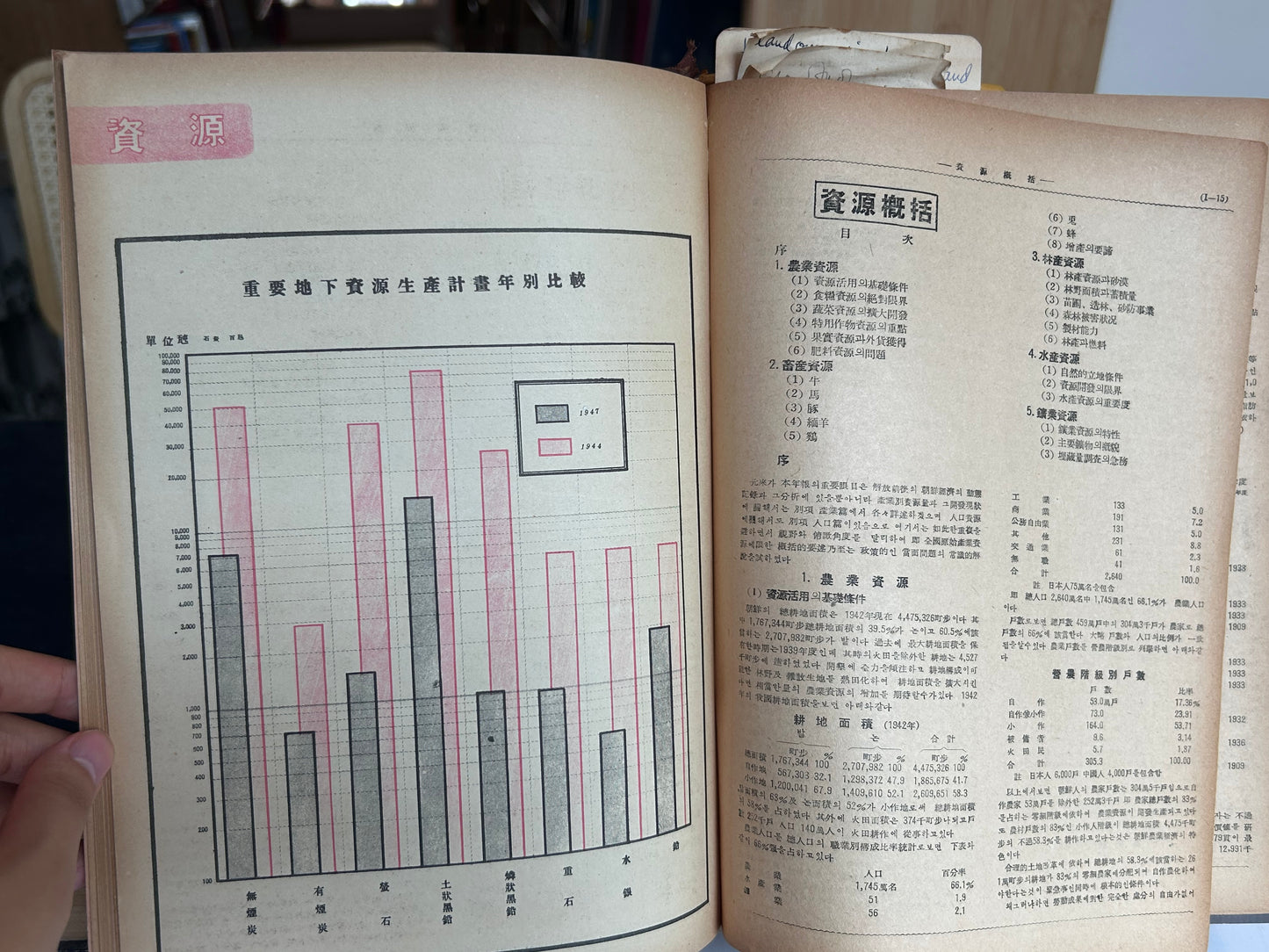 Extremely Rare 1st Edition (1948) Annual Economic Review of Korea 1948 (朝鮮經濟年報) by Bank of Chosun 1948년판 《조선경제연보》 (Annual Economic Review of Korea 1948)