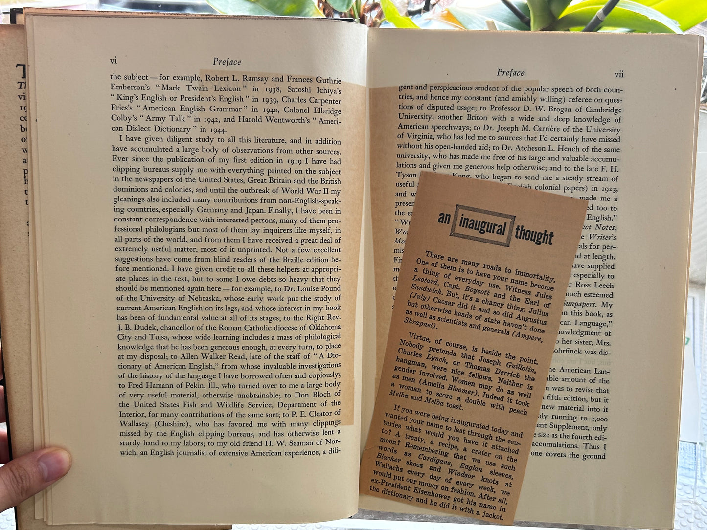 1st Edition Set (1945 & 1948) The American Language: Supplement I & Supplement Two (2 Vols Complete) by H. L. Mencken | in Original Dust Jackets 1945&1948年《美語：補充卷一與卷二》2冊全