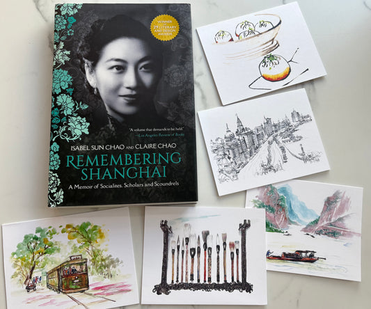 Remembering Shanghai: A Memoir of Socialites, Scholars and Scoundrels (Signed Hardcover, Buy 1 Get 1 Postcard free)
