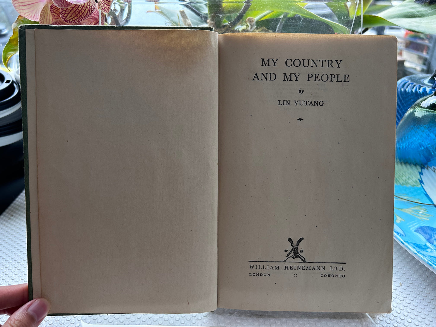 林語堂《吾國與吾民》 (1942年版) My Country and My People by Lin Yutang (1942)