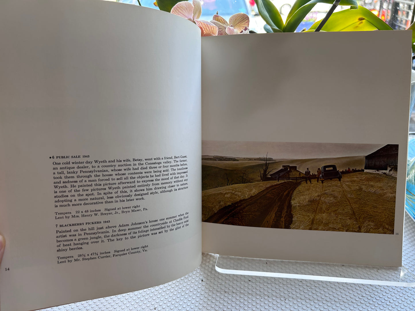 【附1968年珍貴剪報】安德魯·魏斯《Andrew Wyeth》大型回顧展權威畫冊  [Provenance: Dr. Albert Keidel Library w/ Signature & 1968 Andrew Wyeth Archival Newspaper Clipping] Andrew Wyeth Retrospective Exhibition Catalogue