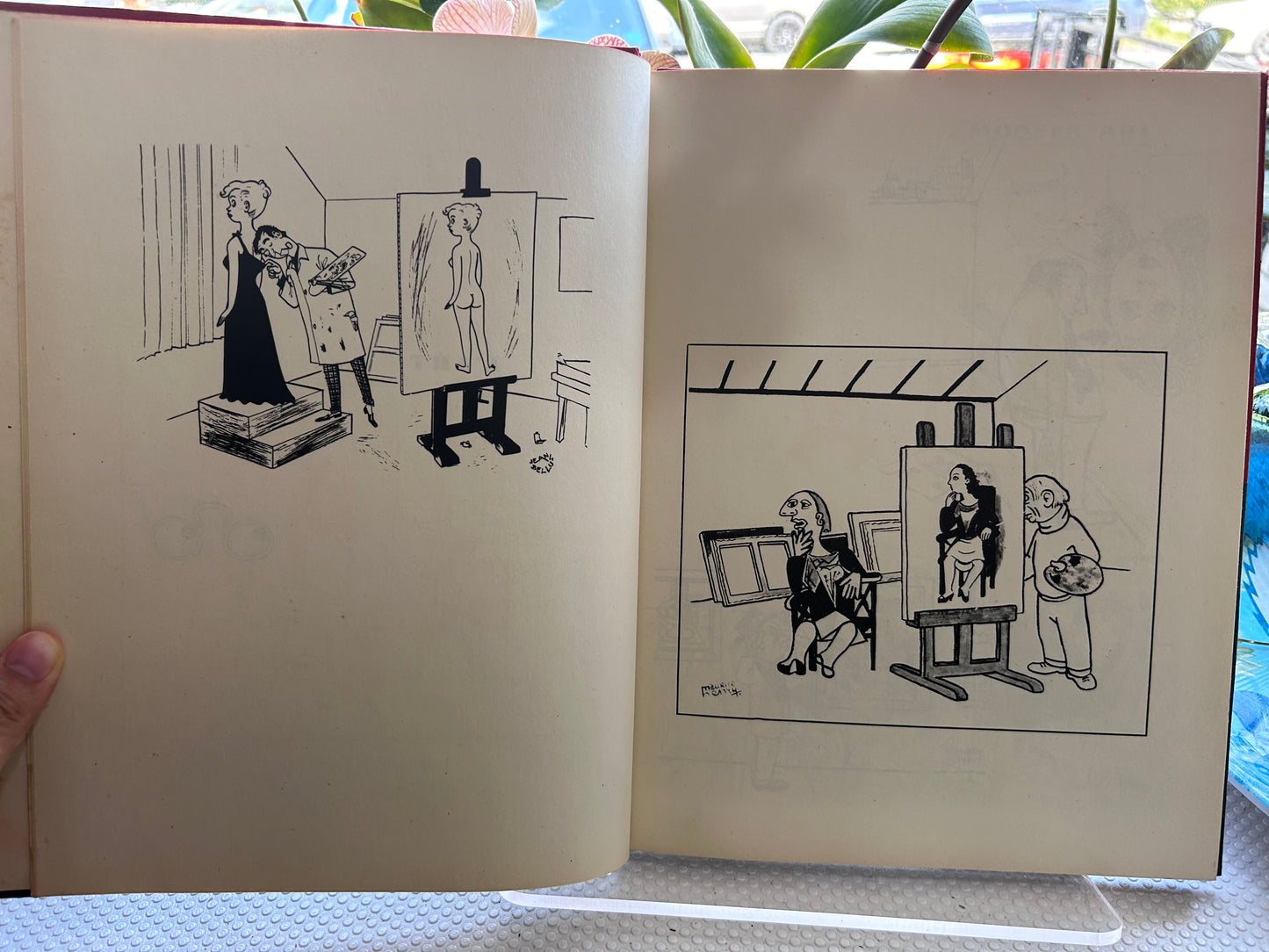 1953年首版 法國精選漫畫集 艾德娜·班奈特 輯  The Best Cartoons from France— Collected by Edna Bennett, Preface by Philippe Halsman (First Edition, First Printing, 1953)