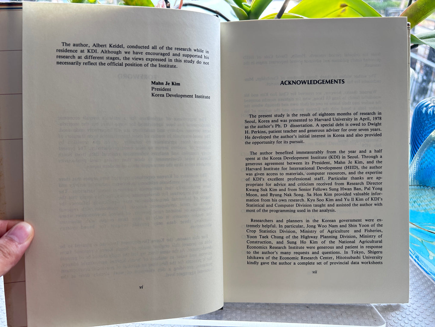 [AUTHOR'S OWN COPY] Rare 1981 KDI First Edition Korean Regional Farm Product and Income: 1910-1975 by Albert Keidel, III 【作者自留本 / 孤本】1981年韓國開發研究院（KDI）首版《1910–1975年韓國區域農產品與收入》—蓋保德博士（Albert Keidel, III）