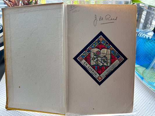 含Watkins私人藏書票《穿過中國的牆》1941年 Through China’s Wall by Graham Peck with Illustrations by the Author with a Bookplate from Watkins