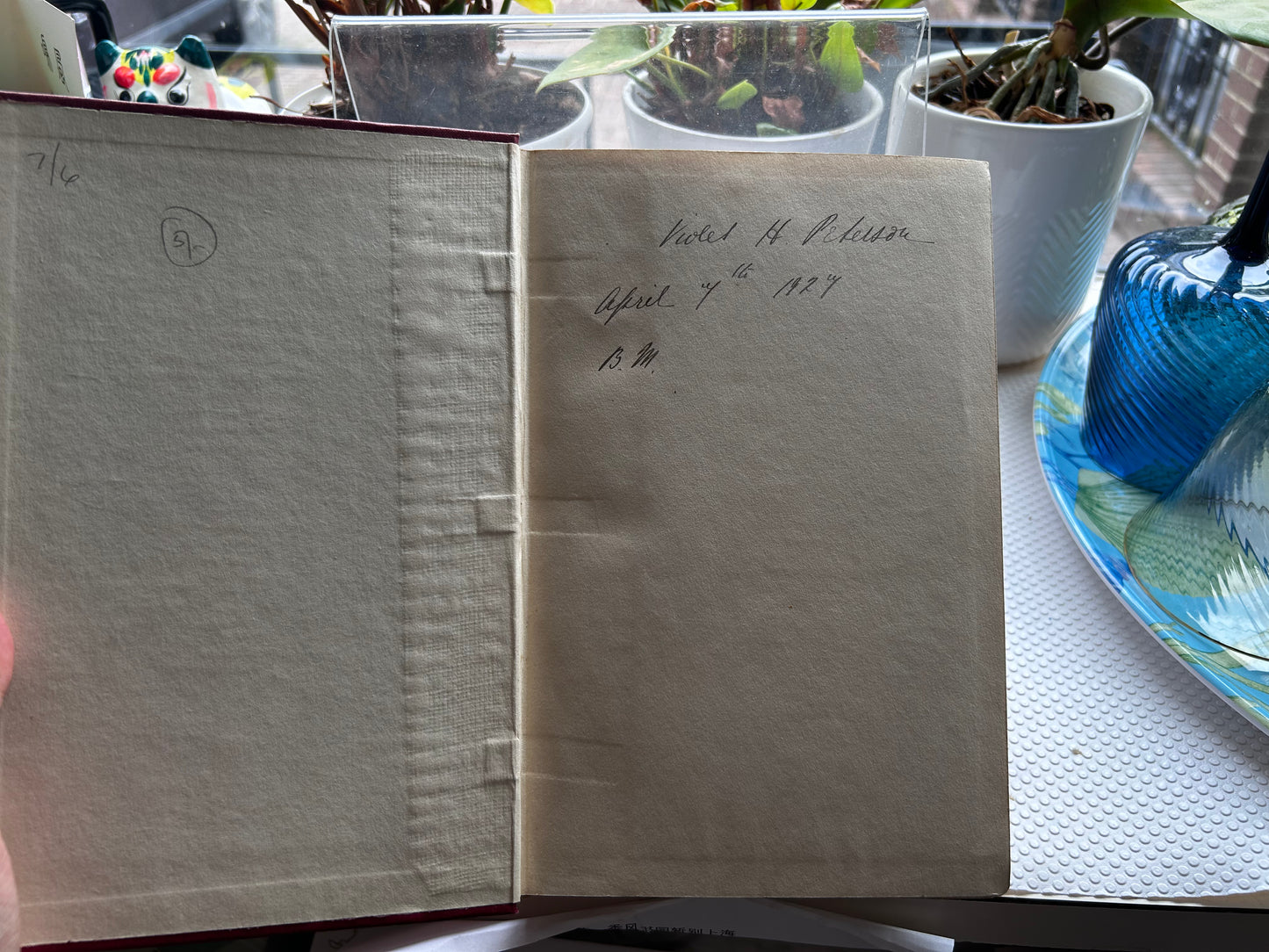 【作者親簽 】1926 年首版《消失的帝國》The Vanished Empire by B. L. Putnam Weale, Rare Edinburgh-Printed Association Copy with Author’s initial signature