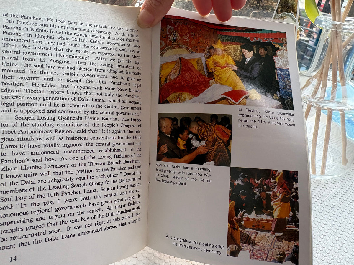 《六歲靈童成為第十一世班禪》（Six-year-old Becomes the 11th Panchen Lama）