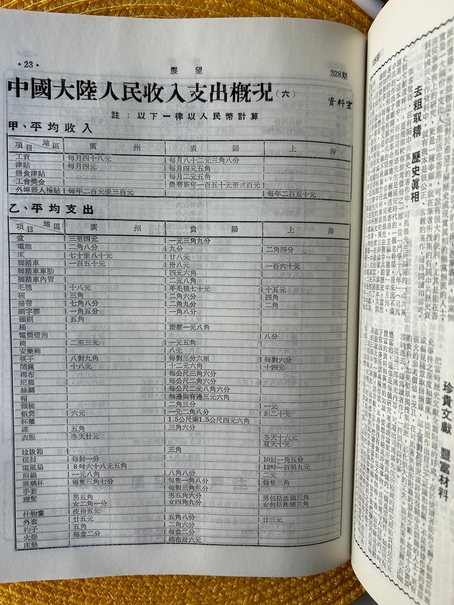 鄧小平資料彙編：展望連載合訂本