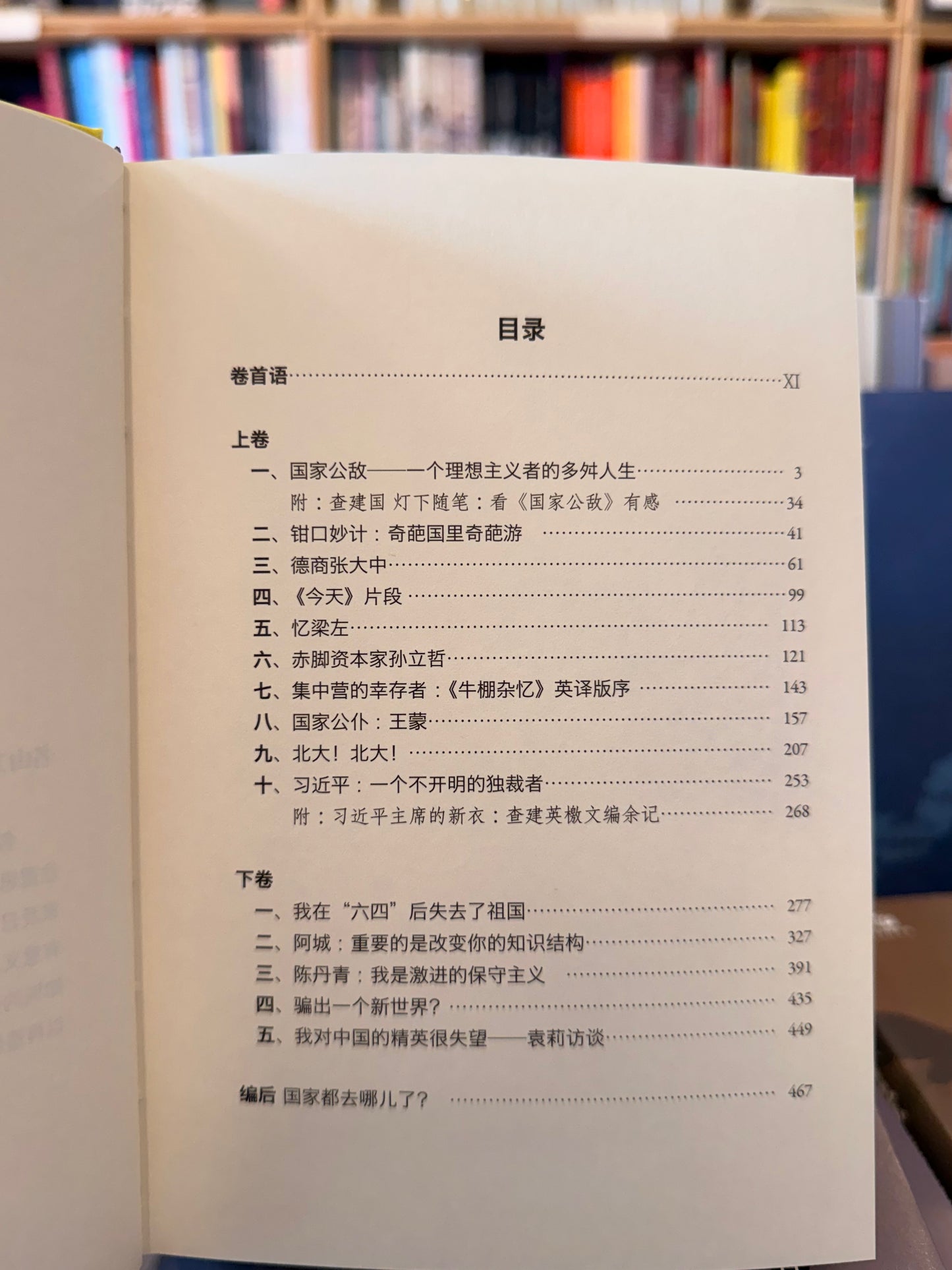 查建英: Public Enemy