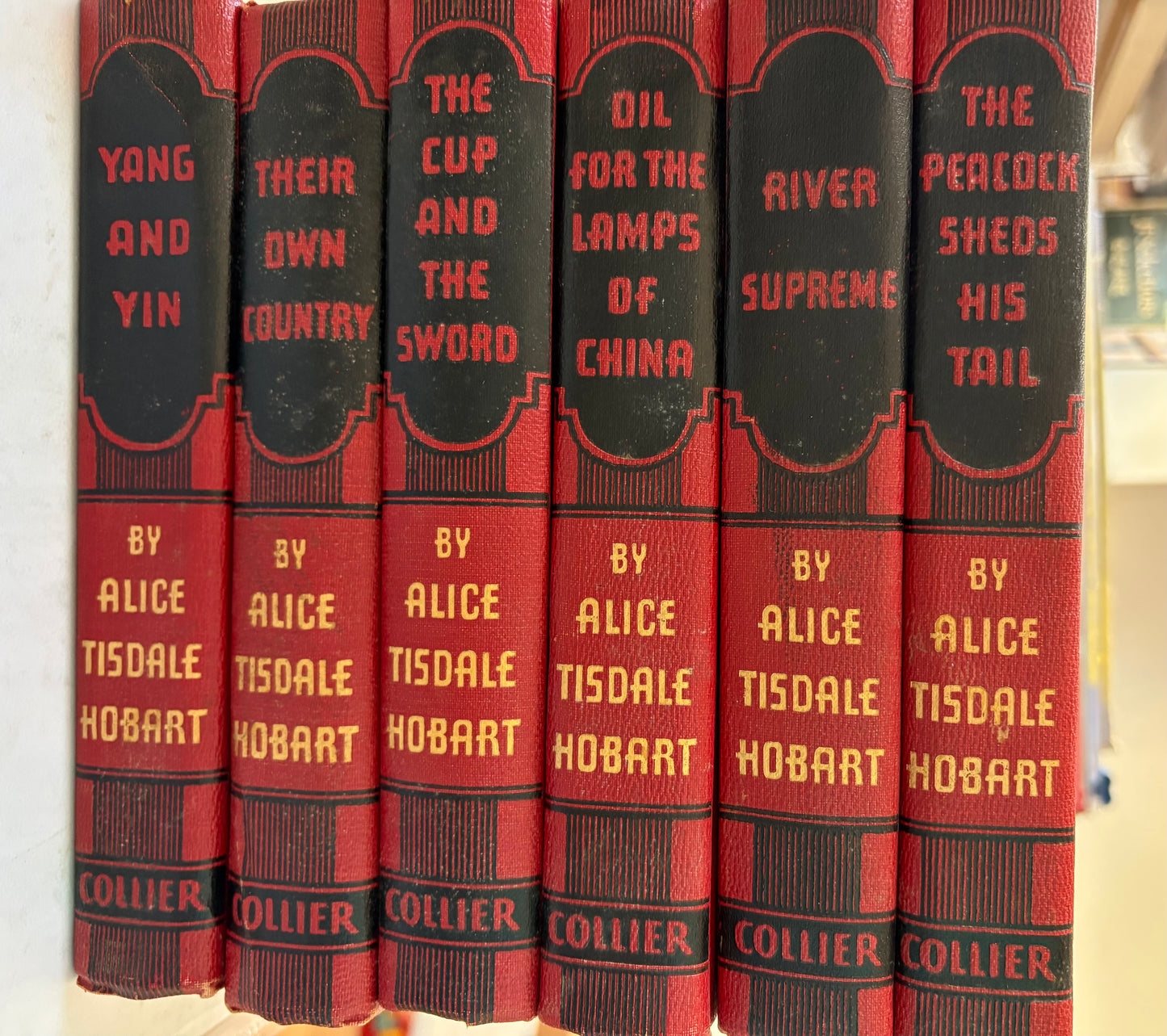 1930年代愛麗絲·霍巴特精選套書（全六冊）Collected Works of Alice Tisdale Hobart 6-Volume Set Publisher P. F. Collier & Son Corp.