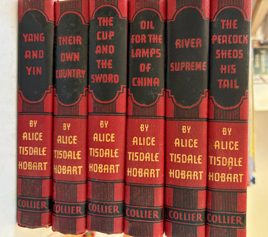 1930年代愛麗絲·霍巴特精選套書（全六冊）Collected Works of Alice Tisdale Hobart 6-Volume Set Publisher P. F. Collier & Son Corp.