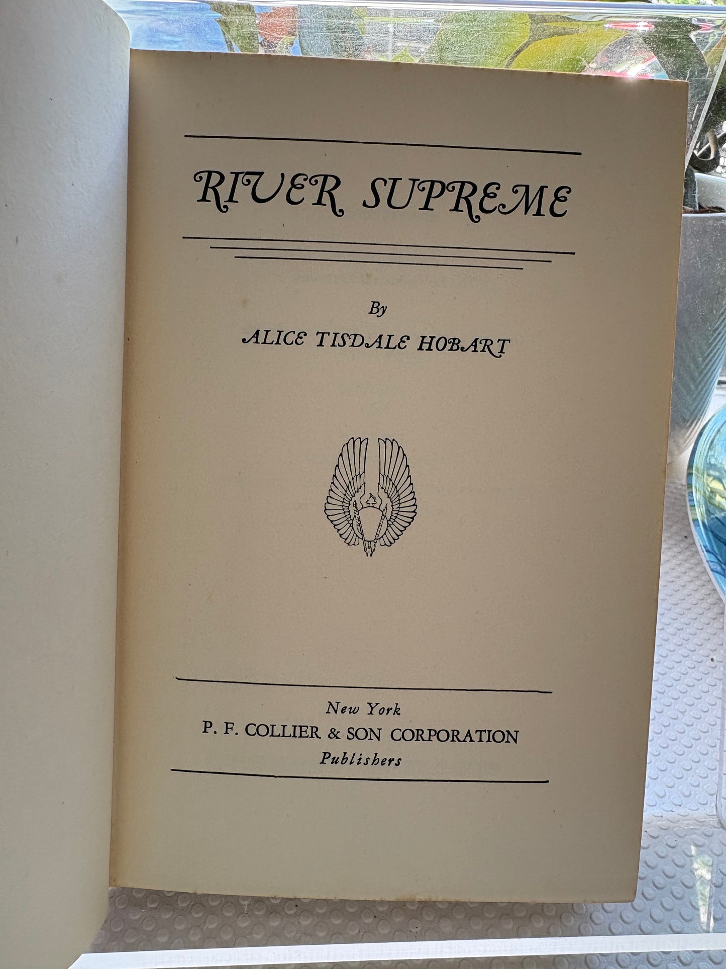 1930年代愛麗絲·霍巴特精選套書（全六冊）Collected Works of Alice Tisdale Hobart 6-Volume Set Publisher P. F. Collier & Son Corp.