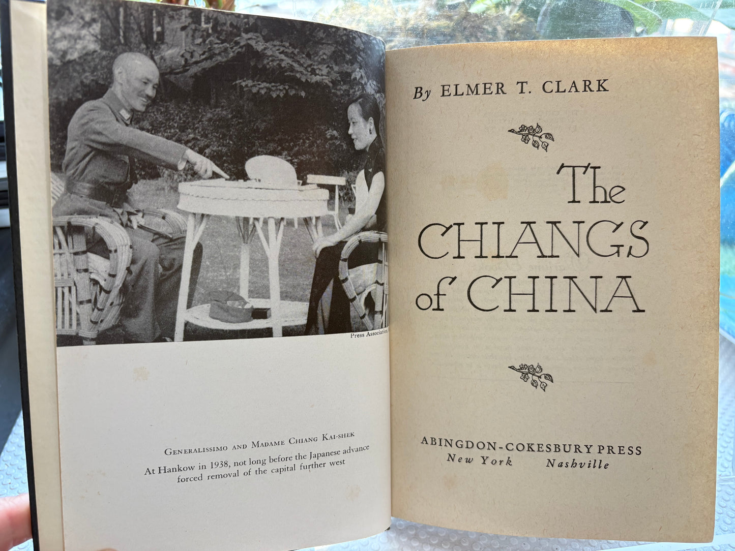 《中國的蔣家王朝》美版精裝第一版The Chiangs of China (1943 Hardcover True First Edition)