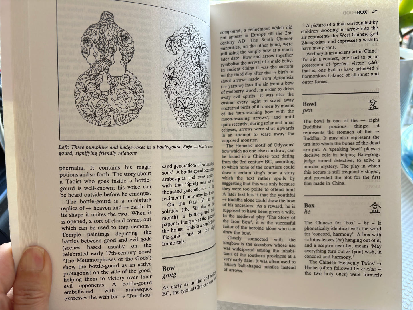 【外交官案頭工具書】2003年《中國符號詞典》附史大偉國務院時期親筆簽名与時代書籤A Dictionary of Chinese Symbols (Routledge) — Inscribed & Dated by Stephen Schlaikjer