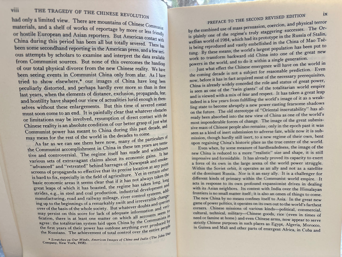 The Tragety of the Chinese Revolution