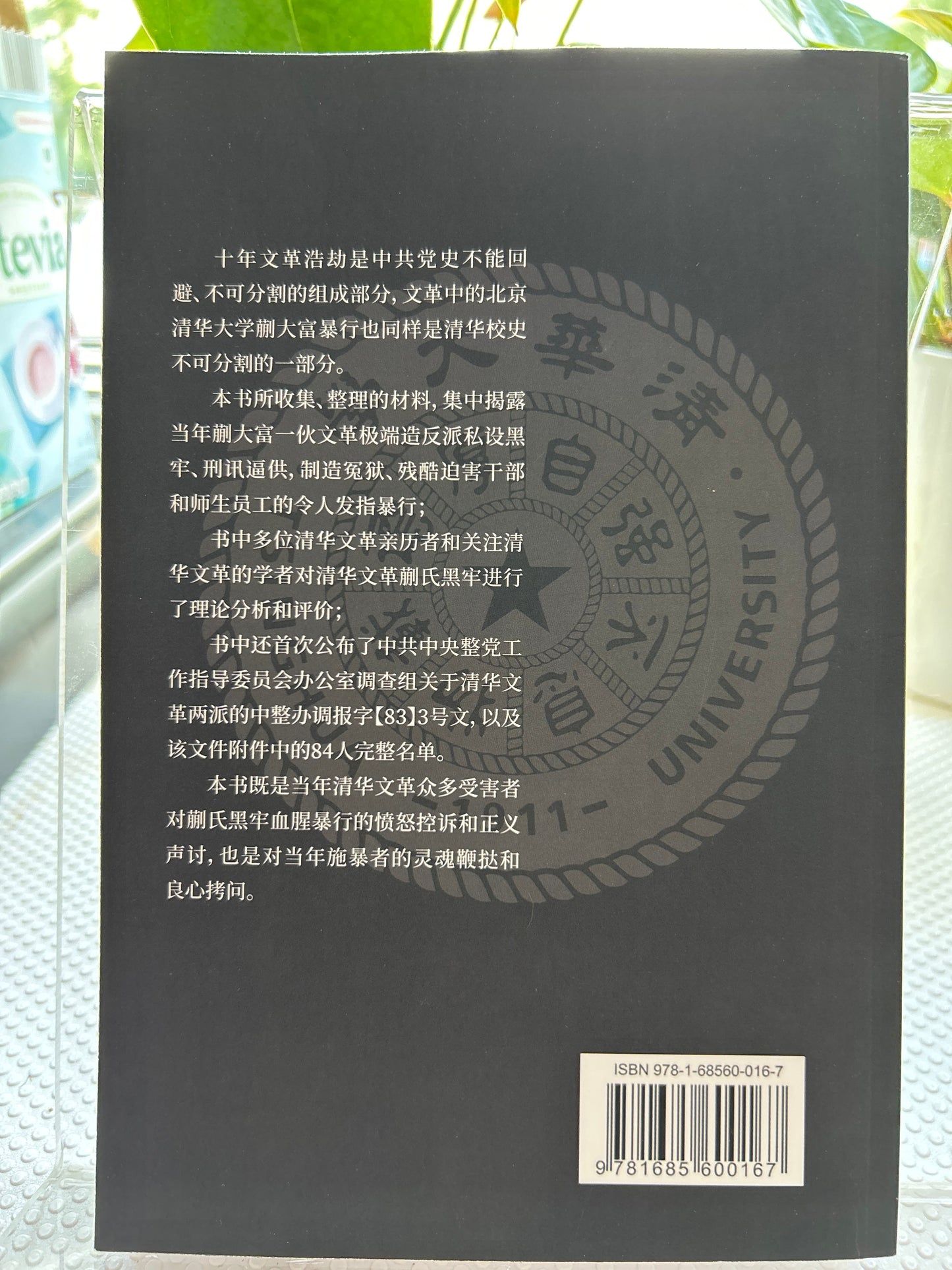 清华文革蒯氏黑牢
